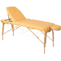 Table de massage pliante en bois à 2 plans Ecopostural 