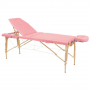Table pliante en bois 2 sections Ecopostural