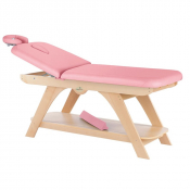 Taable de massage en bois à hauteur fixe Ecopostural 