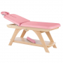 Taable de massage en bois à hauteur fixe Ecopostural 