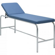 Table d'examen médical à 2 sections et à hauteur fixe, structure renforcée Table d'examen médical à 2 sections et à hauteur fixe, structure renforcée