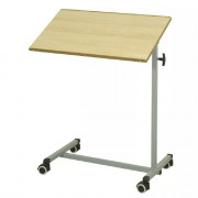 Table de lit orientable en bois lamellé Table de lit orientable en bois lamellé