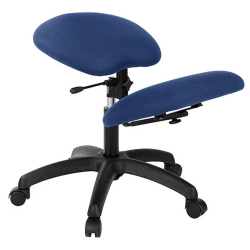 Chaise ergonomique sur roulettes 