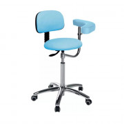 Tabouret de soins avec accoudoirs Tabouret de soins avec accoudoirs