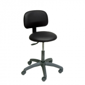 Tabouret pivotant avec dossier Ecopostural