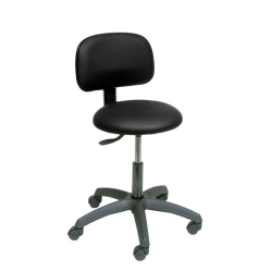 Tabouret pivotant avec dossier Ecopostural