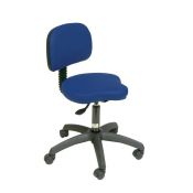Tabouret pivotant avec dossier Ecopostural