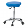 Tabouret pivotant Ecopostural avec base chromée