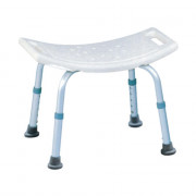 Tabouret de douche fixe – réglable en hauteur Tabouret de douche fixe – réglable en hauteur