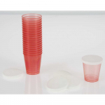 Gobelets gradués avec couvercle