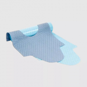Bavoir jetable à fixation adhésive pour adulte en rouleau