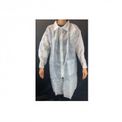 Blouse d’Hygiène à Usage Unique avec fermeture ZIP