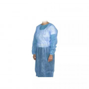 Blouse fermeture dorsale avec poignets élastique ou Jersey