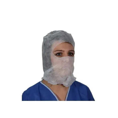 Cagoule PP Blanche Type HEAUME Cagoule PP Blanche Type HEAUME