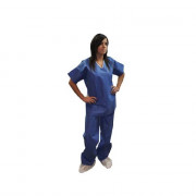 Pantalon & Tunique Personnel soignant PP - Manches courtes - Bleu Marine  Pantalon & Tunique Personnel soignant PP - Manches courtes - Bleu Marine