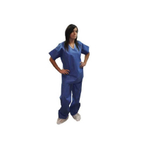 Pantalon & Tunique Personnel soignant PP - Manches courtes - Bleu Marine  Pantalon & Tunique Personnel soignant PP - Manches courtes - Bleu Marine