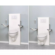 Cadre de Toilette Réglable en Hauteur – Électrique ou Manuel Cadre de Toilette Réglable en Hauteur – Électrique ou Manuel